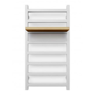 Рушникосушка водяна Terma Simple 960x500 White 