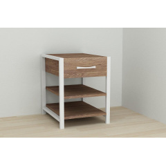 Тумба Ferrum-decor Вивьен 1/2 50x41x40 см Дуб (XK00081) Киев