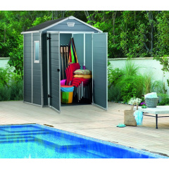 Садовий пластиковий будиночок MANOR 6x5 DD Keter Березне