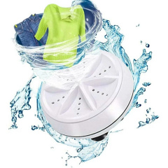 Пральна машинка туристична ультразвукова портативна OPT-TOP Wash Ultrasonic від USB та повербанку (1837585109) Костополь