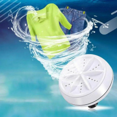 Пральна машинка туристична ультразвукова портативна OPT-TOP Wash Ultrasonic від USB та повербанку (1837585109) Костополь