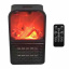 Портативний обігрівач Flame HEATER з LCD дисплеєм та імітацією каміна+пульт 500 Вт (1756375336) Бровари