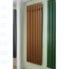 Радиатор электрический Terma ROLO ROOM 1800x480 True Cooper, тен MOA BLU с левой стороны Славута