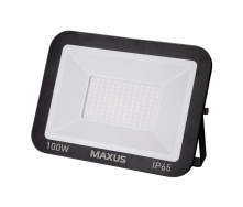 Прожектор Maxus FL-01 100W 5000K Black (1566)