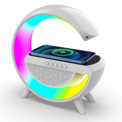 Велика розумна лампа OPT-TOP із бездротовою зарядкою BT2301 RGB нічник світлодіодний настільний (2032993049) Нововолинськ