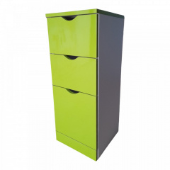 Комод Mikola-M Stairs 3 ящики HPL 1111 gloss 70 см Косов