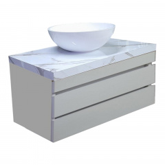 Тумба пластикова The MIX Атлант Ламі HPL 1022 silk 70 см Доманівка