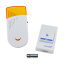 Бездротовий дверний дзвінок Luckarm Intelligent A8603 220V Yellow (np2_6613) Первомайськ