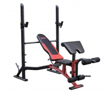 Лавка для жиму York Fitness Delta Pro 2000 з стійкою для штанги та партою Скотта