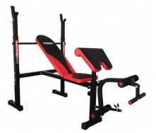 Лавка для жиму York Fitness ASPIRE 320 з стійкою для штанги та партою Скотта