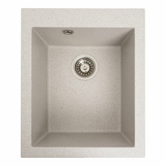 Гранитная мойка для кухни Platinum 4150 SOKIL матовая топаз Полтава