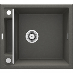 Мойка кухонная Deante Magnetic, 560х500х219 мм, гранитная, врезная, антрацит Умань