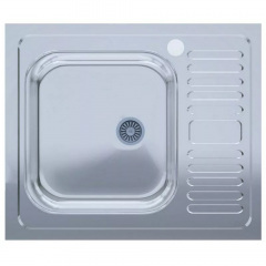 Мойка кухонная UA 5060-L 500х600х140 мм Polish, нерж.сталь, накладная, прямоугольная Черкаси