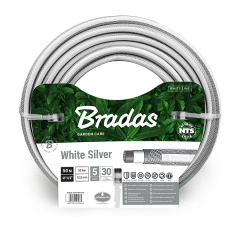 Шланг для поливу NTS WHITE SILVER 1/2" – 50м Bradas Чернігів