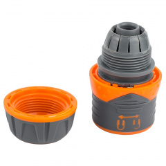 Конектор 1/2" швидкознімний для шланга 1/2" із замком FLORA (5015464) Оріхів