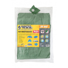 Тент MASTERTOOL GM 10х12 м двосторонній 130 г/м² хакі/срібло (89-1012) Оріхів