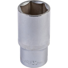 Насадка торцева 6-гранна подовжена 1/2 30 мм CRV MASTERTOOL GM (78-0530) Весёлое