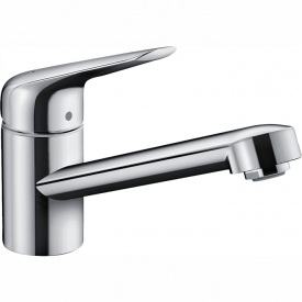 Hansgrohe Смеситель для кухни Focus M42, дл.излива - 203мм, поворотный, 1 рычаг, KM100, хром