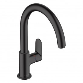 Hansgrohe VERNIS BLEND смеситель для кухни, черный матовый