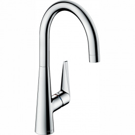 Hansgrohe Смеситель для кухни Talis S, дл.излива - 203мм, поворотный, 1 рычаг, KM260, хром