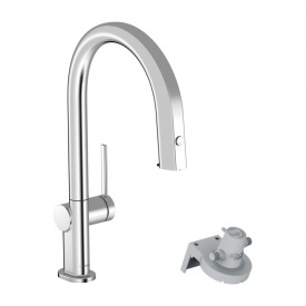 Смеситель для кухни Hansgrohe Aqittura M91 FilterSystem 210 1jet pull-out, Chrome (76803000)
