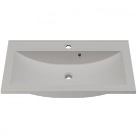 Раковина глянцевая врезная Amidicon Victoria 80 800х450 из литого камня