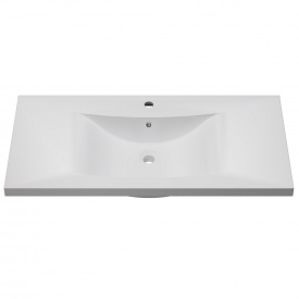 Раковина глянцевая врезная Amidicon Liza 100 1002х480 из литого камня