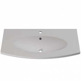 Раковина глянцевая врезная Amidicon Montana 100 1000х510 из литого камня