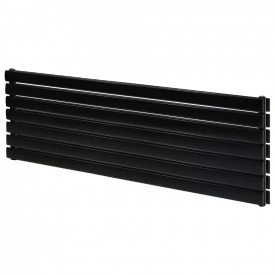 Дизайнерский радиатор отопления ARTTIDESIGN Livorno ІІ G 7/476/1600/50 горизонтальный черный матовый