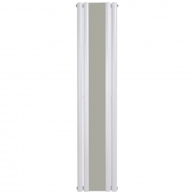 Вертикальный дизайнерский радиатор отопления ARTTIDESIGN Rimini ІІ M 4/1800/382/50 белый матовый