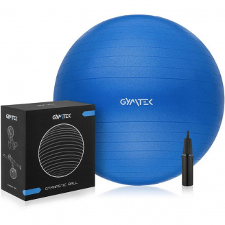 Фітбол Gymtek 65 см синій + насос