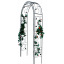 Арка садова-пергола GardenLine DEN9036 130 X 39 X 260 см Чорний Покровськ