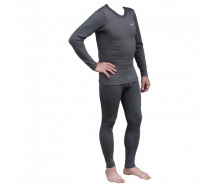 Комплект мужского термобелья Tramp TRUM-019-Grey-S-M Warm Soft Gray