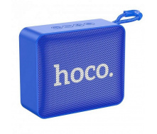 Беспроводная портативная блютуз колонка Hoco Gold brick BS51 Blue