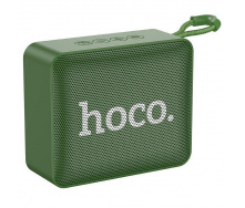 Портативная Bluetooth колонка Hoco Gold brick BS51 Green