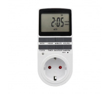 Розетка с таймером включения и выключения Timer Socket KWE-TM02-EU 8747 N