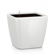 Вазон Lechuza Quadro Premium LS 21 белый 4 л