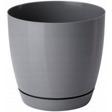 Горшок для цветов Toscana Krugla-17 3 л серый Form-Plastic