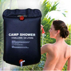 Літній душ Camp Shower 20 л для кемпінгу туризму та дачі похідної переносної Ворожба