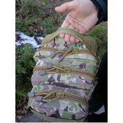Тактичний рюкзак M-TAC 30L Мультикам 45x27x22 см Братское