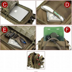 Тактичний рюкзак M-TAC 30L Олива 45x27x22 см Енергодар