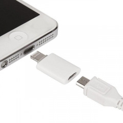 Перехідник VI з MicroUSB на iPhone адаптер Косів