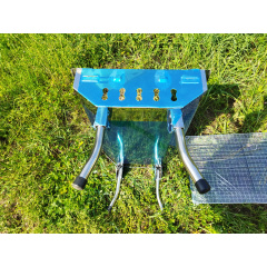 Переносний мангал металевий BBQ 48х32,5х29 см Хмельницький