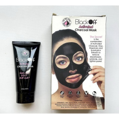 Чорна маска-плівка для обличчя VigohA Black Off Activated Charcoal Mask Оріхів
