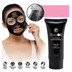 Чорна маска-плівка для обличчя VigohA Black Off Activated Charcoal Mask Оріхів