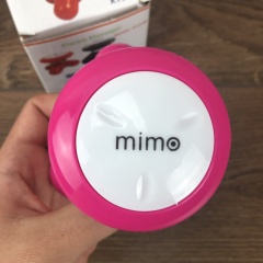Вибрационный мини массажер Mimo Ручной массажер Розовый Королево