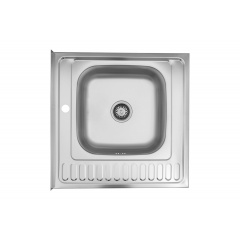 Кухонная мойка Kroner (Krp) Satin-6060R D0.6T160 Акимовка