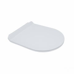Унитаз-Компакт Qtap Presto Безободковый С Сидением Soft-Close Qt24221217Aw Косов