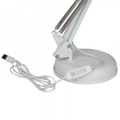 Настольная LED лампа Lesko M-018 White светодиодная USB складная на подставке Чернігів