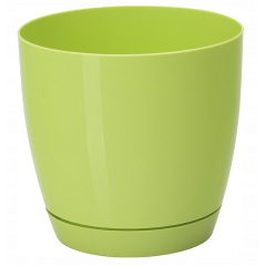 Горшок для цветов Toscana Krugla-17 3 л светло-зеленый Form-Plastic Гуляйполе